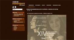 Desktop Screenshot of mandragorateatro.org